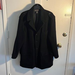 Banana Republic Mens Wool Coat Mens Medium Barely used